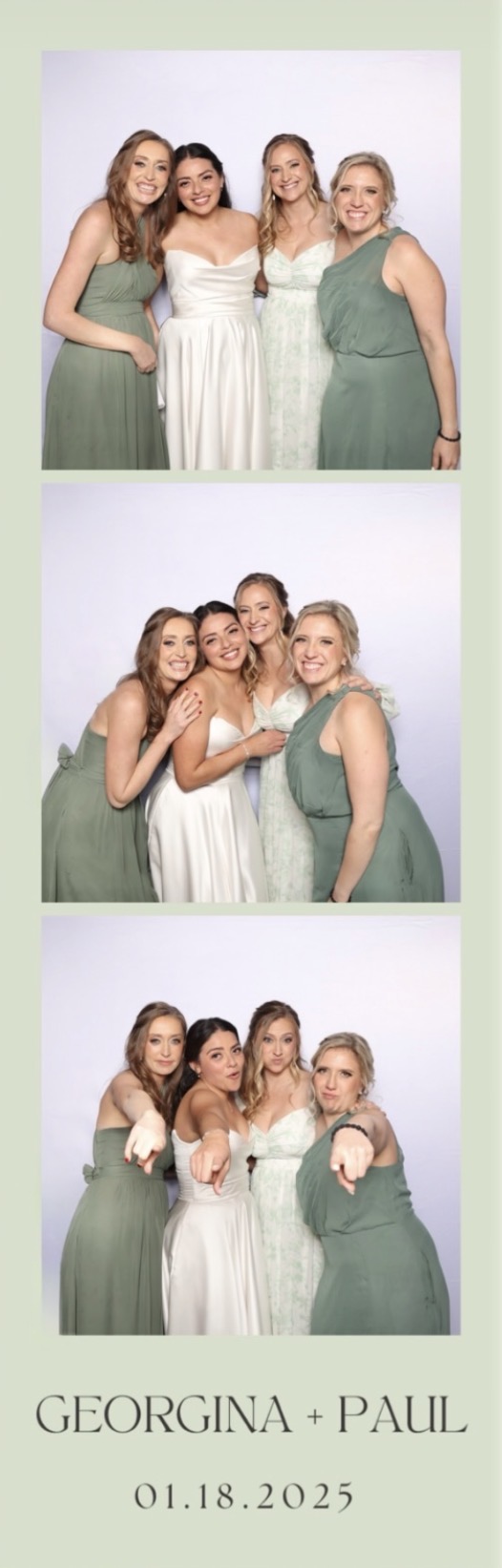 Georgina and Paul wedding photobooth